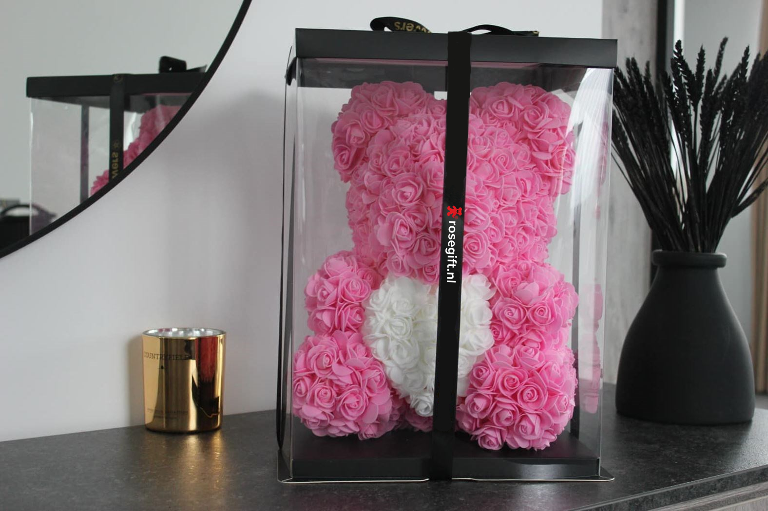 Roosbeer met Geschenkdoos